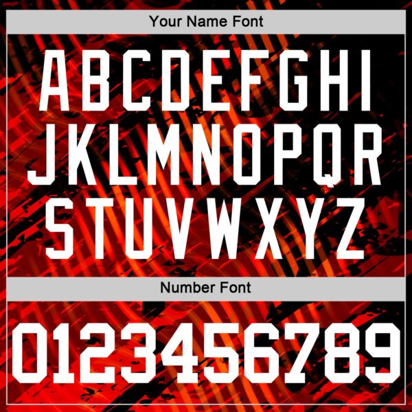 Custom Red White-Black Splash Round Neck Sublimation Basketball Suit Jersey