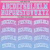 Custom Pink Light Blue-White Fade Fashion Round Neck Sublimation Basketball Suit Jersey
