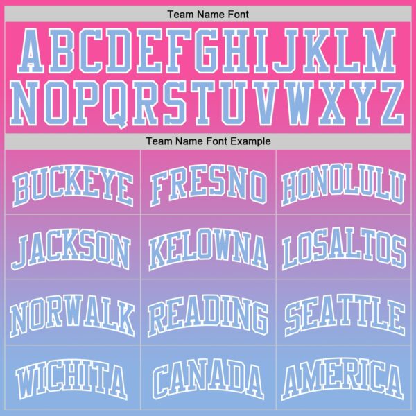 Custom Pink Light Blue-White Fade Fashion Round Neck Sublimation Basketball Suit Jersey