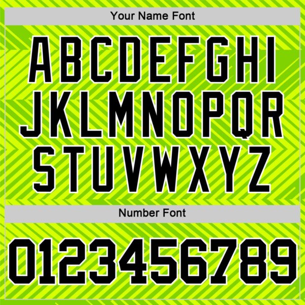 Custom Neon Green Black-White Line Round Neck Sublimation Basketball Suit Jersey