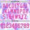 Custom Tie Dye Pink-Purple Round Neck Sublimation Basketball Suit Jersey
