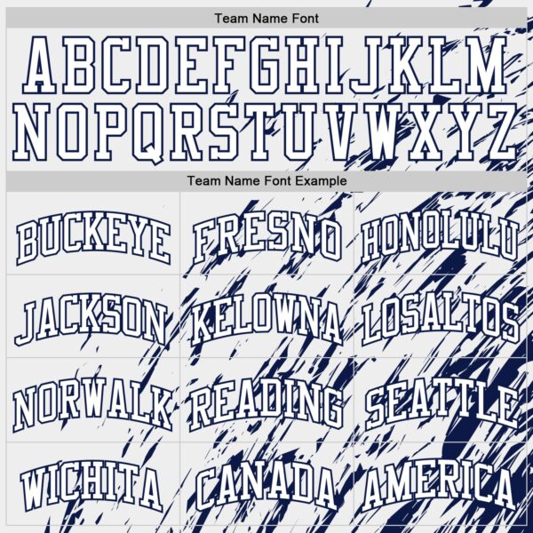 Custom White Navy Splash Round Neck Sublimation Basketball Suit Jersey