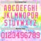 Custom Tie Dye Pink-White Round Neck Sublimation Basketball Suit Jersey