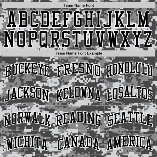 Custom Camo Black-White Round Neck Sublimation Salute To Service Basketball Suit Jersey