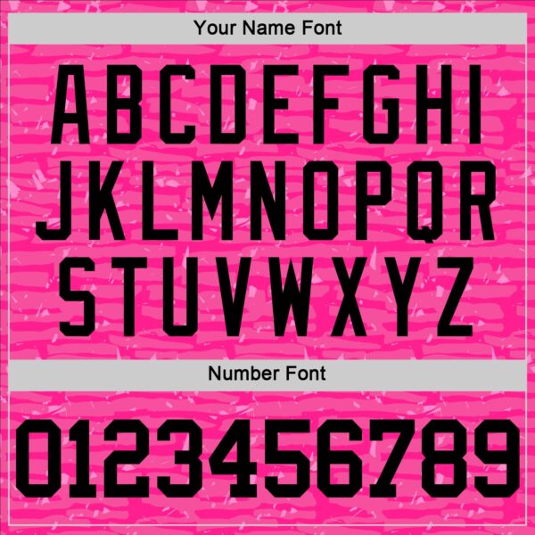 Custom Pink Black Fragment Art Round Neck Sublimation Basketball Suit Jersey