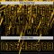 Custom Black Gold Splash Round Neck Sublimation Basketball Suit Jersey