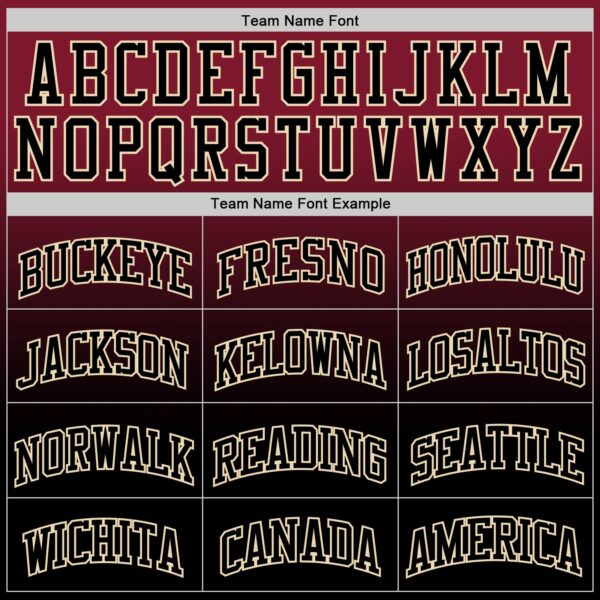 Custom Crimson Black-Cream Fade Fashion Round Neck Sublimation Basketball Suit Jersey