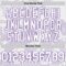 Custom White Purple Curve Lines Round Neck Sublimation Basketball Suit Jersey