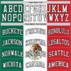 Custom Kelly Green White Red-Black Mexican Flag Round Neck Sublimation Basketball Suit Jersey