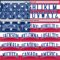 Custom Red Royal-White American Flag Round Neck Sublimation Basketball Suit Jersey