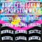 Custom Black White Pink-Light Blue Splash Round Neck Sublimation Basketball Suit Jersey