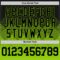 Custom Black Neon Green Gradient Square Shapes Round Neck Sublimation Basketball Suit Jersey
