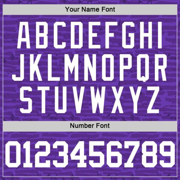 Custom Purple White Fragment Art Round Neck Sublimation Basketball Suit Jersey