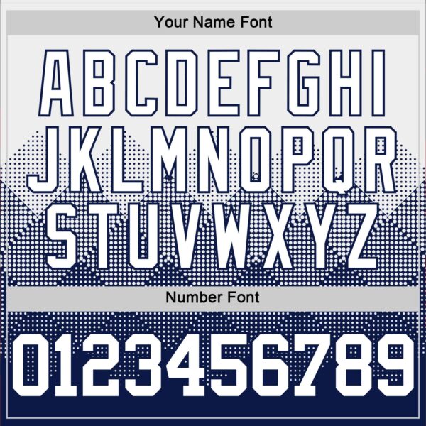 Custom White Navy Gradient Square Shapes Round Neck Sublimation Basketball Suit Jersey