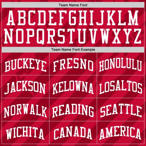 Custom Red White Line Round Neck Sublimation Basketball Suit Jersey