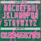 Custom Kelly Green Pink-White Splash Round Neck Sublimation Basketball Suit Jersey