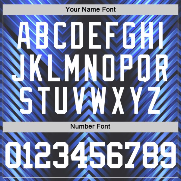 Custom Black White-Royal Arrow Shape Round Neck Sublimation Basketball Suit Jersey