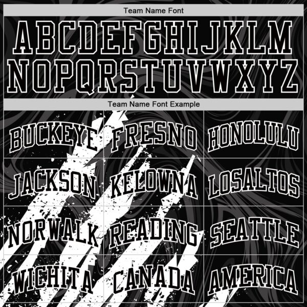 Custom Black White Splash Round Neck Sublimation Basketball Suit Jersey