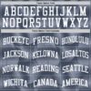Custom Steel Gray White Line Round Neck Sublimation Basketball Suit Jersey