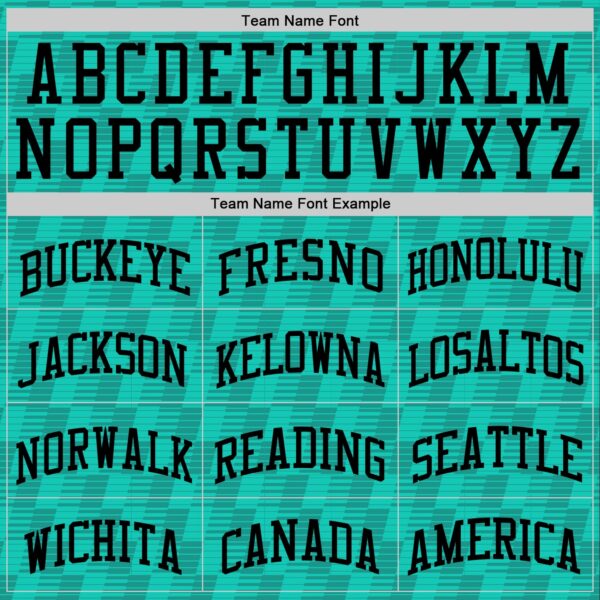 Custom Teal White Line Round Neck Sublimation Basketball Suit Jersey