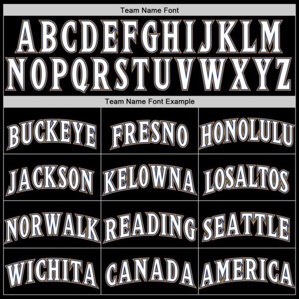 Custom Black White Old Gold-Royal Authentic Baseball Jersey