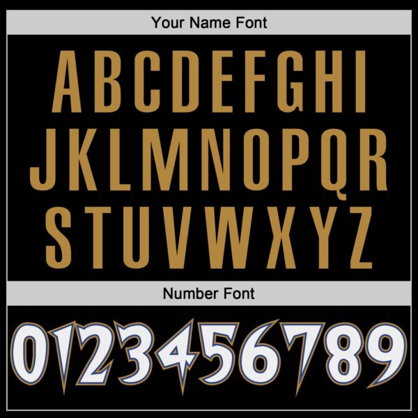 Custom Black White Old Gold-Royal Authentic Baseball Jersey