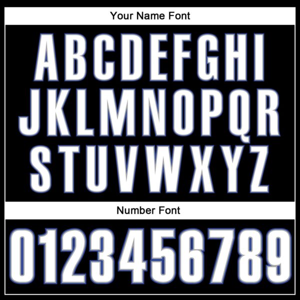 Custom Black Royal Pinstripe White-Gray Authentic Baseball Jersey