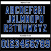 Custom Black Royal-White Mesh Authentic Football Jersey