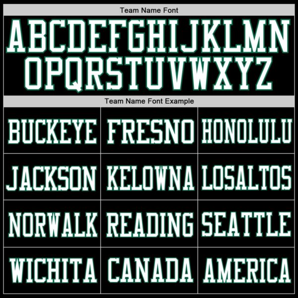 Custom Black Kelly Green-White Mesh Authentic Football Jersey