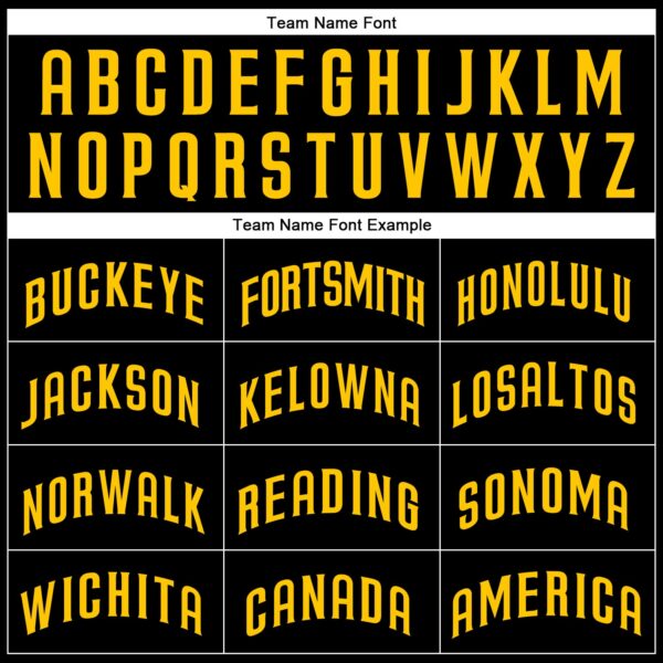 Custom Black Gold Authentic Baseball Jersey