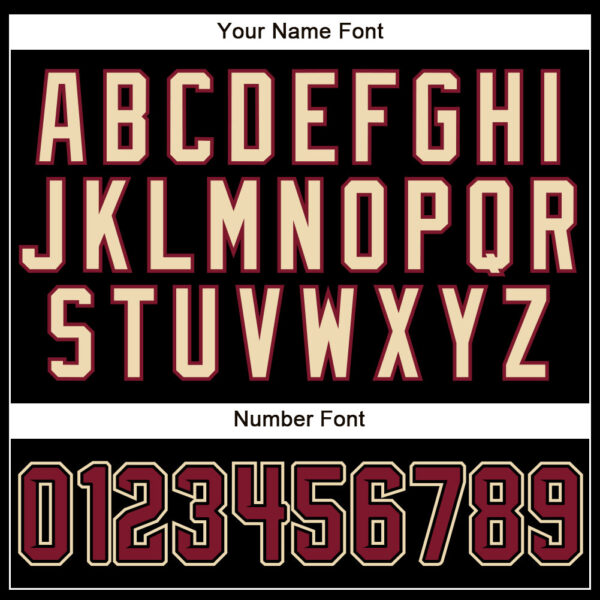 Custom Black Crimson-City Cream Authentic Sleeveless Baseball Jersey