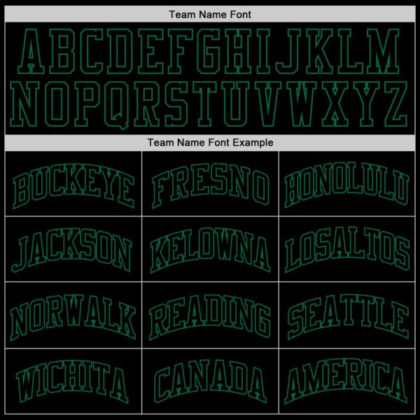 Custom Black Black-Kelly Green Authentic Throwback Basketball Jersey