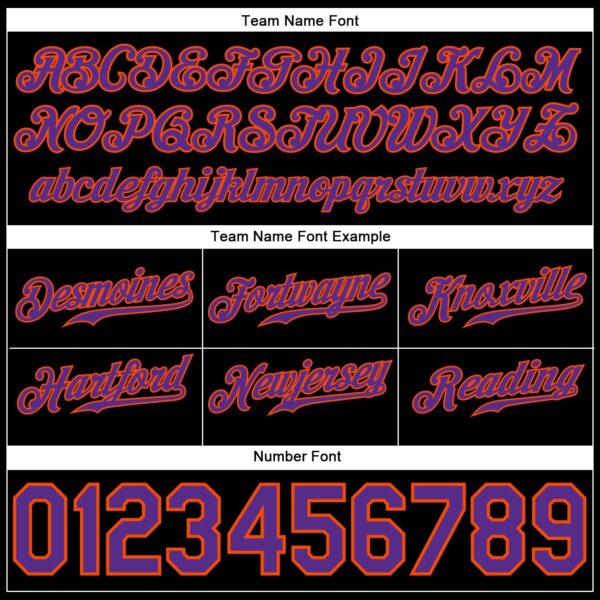 Custom Black Purple-Orange Rainbow Colored Heart For World Pride LGBT Authentic Baseball Jersey