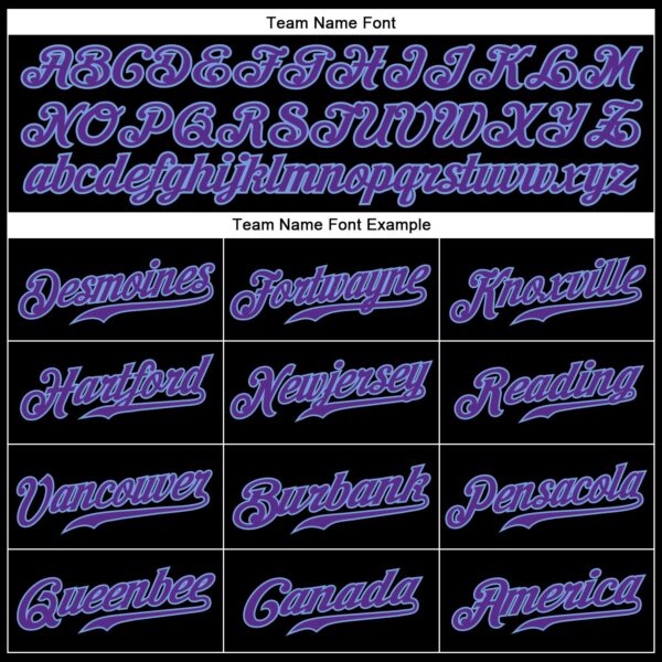 Custom Black Purple-Light Blue Rainbow Colored Heart For Pride Love Is Love LGBT Authentic Baseball Jersey