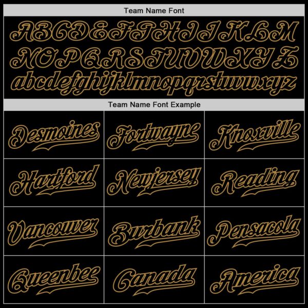 Custom Black Old Gold Pinstripe Red-Old Gold Authentic Baseball Jersey
