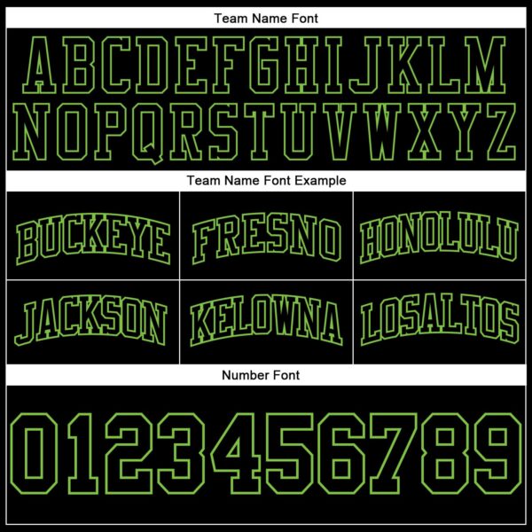 Custom Black Black-Neon Green Authentic Throwback Basketball Shorts