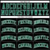Custom Black White Pinstripe Kelly Green-White Authentic Basketball Jersey