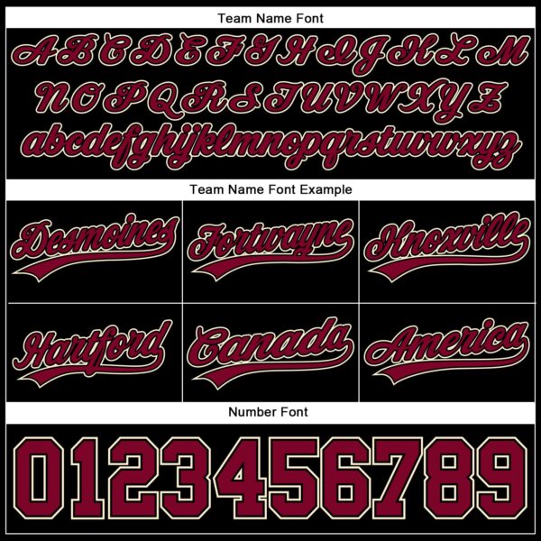 Custom Black Maroon-Cream Authentic Throwback Basketball Shorts