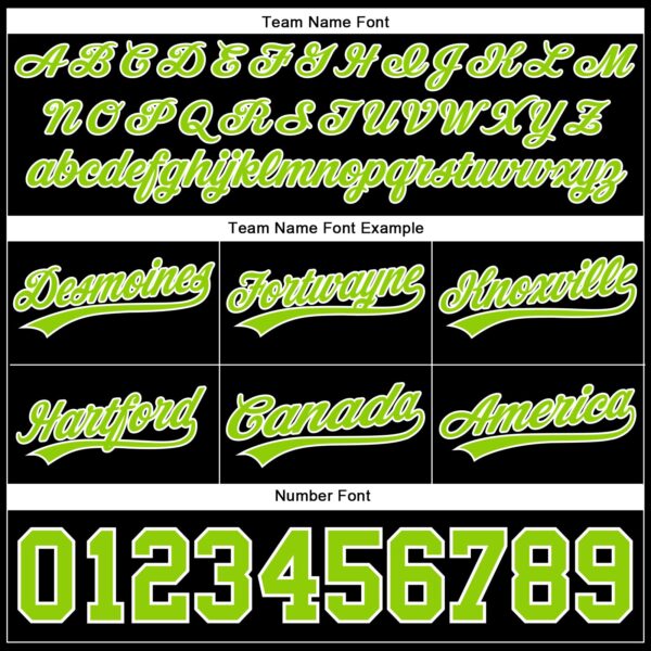 Custom Black Neon Green-White Authentic Basketball Shorts