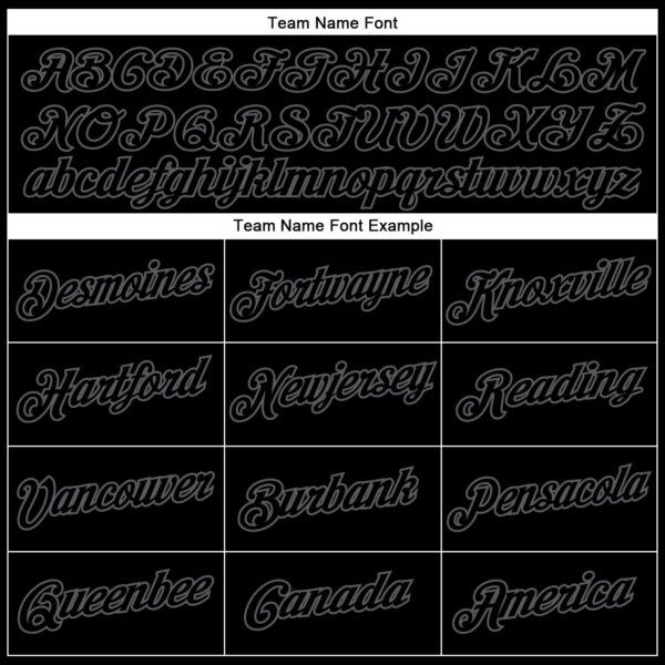 Custom Black Steel Gray Performance T-Shirt