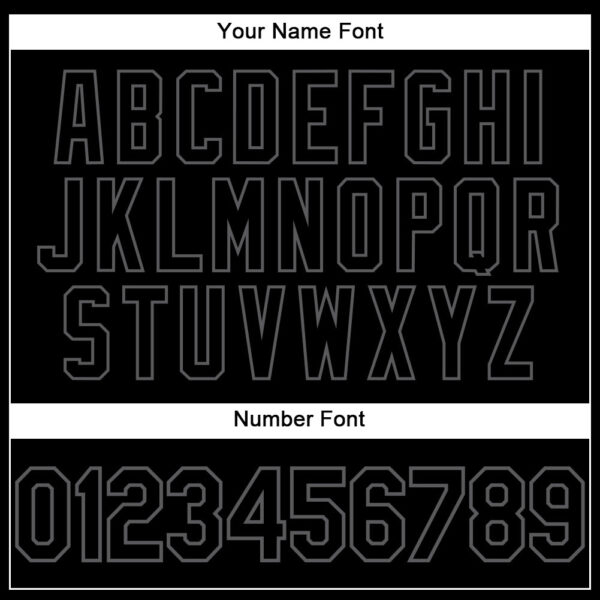 Custom Black Steel Gray Performance T-Shirt