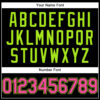 Custom Black Pink-Neon Green Performance T-Shirt