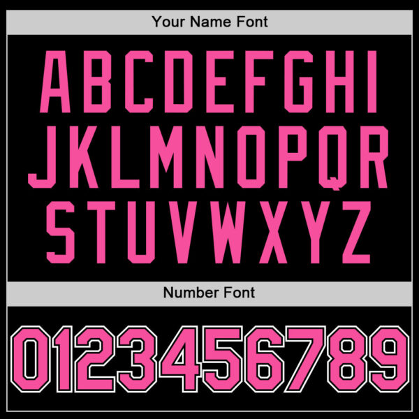 Custom Black Pink Pinstripe White Authentic Sleeveless Baseball Jersey