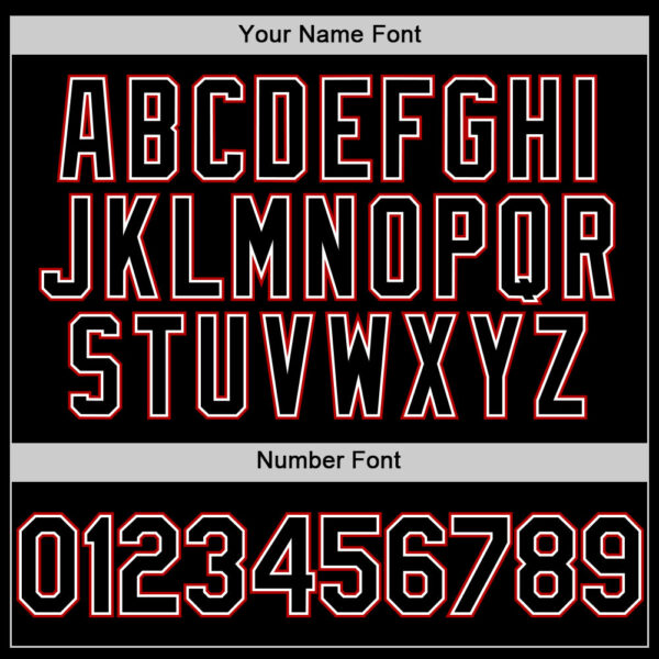 Custom Black Red Pinstripe White Authentic Sleeveless Baseball Jersey