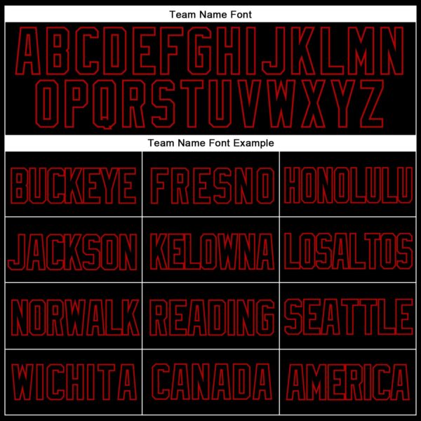 Custom Black Red Mesh Authentic Throwback Baseball Jersey