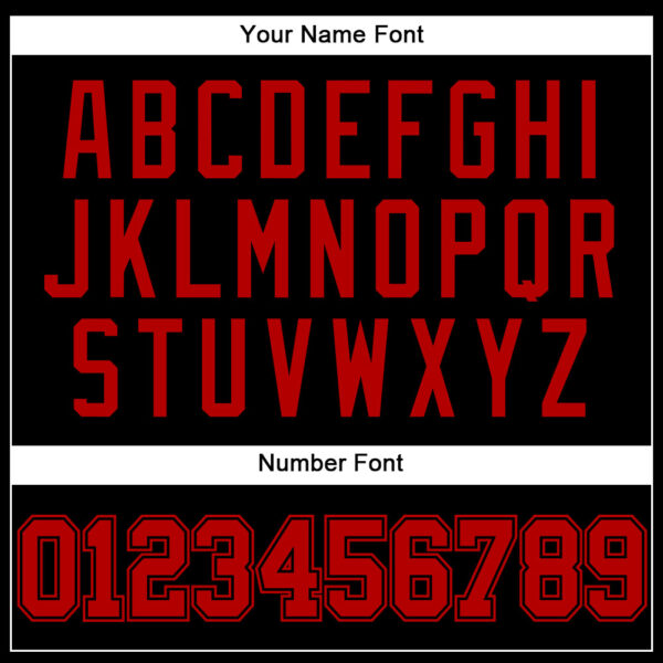 Custom Black Red Mesh Authentic Throwback Baseball Jersey