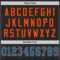 Black2237-3_5144b23b-3e82-414b-b92d-15f589a741c2 Custom Black Blue-Orange Mesh Authentic Throwback Football Jersey
