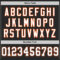 Black2240-3 Custom Black White-Orange Mesh Authentic Throwback Football Jersey
