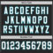 Black2258-3 Custom Black White-Teal Mesh Authentic Throwback Football Jersey
