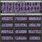 Black2278-2 Custom Black Purple-White Mesh Authentic Throwback Football Jersey